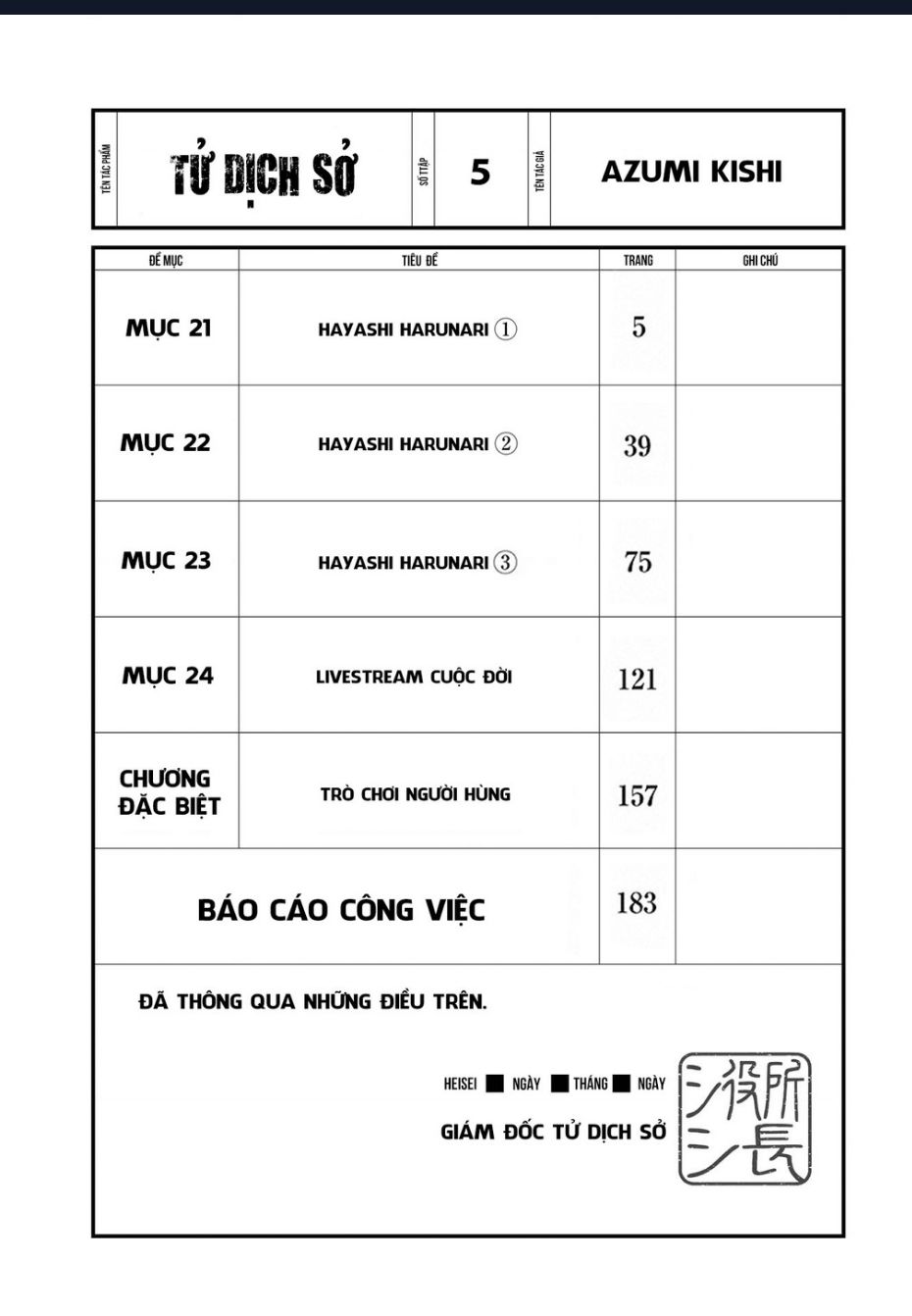 Tử Dịch Sở Chapter 21 - Trang 2