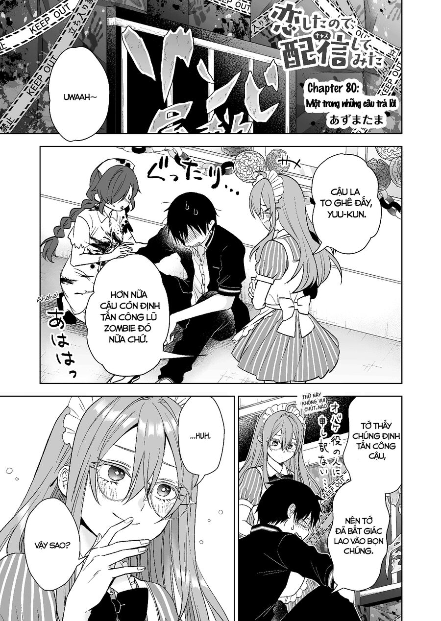 Koi Shita No De, Haishin Shite Mita Chapter 80 - Trang 2