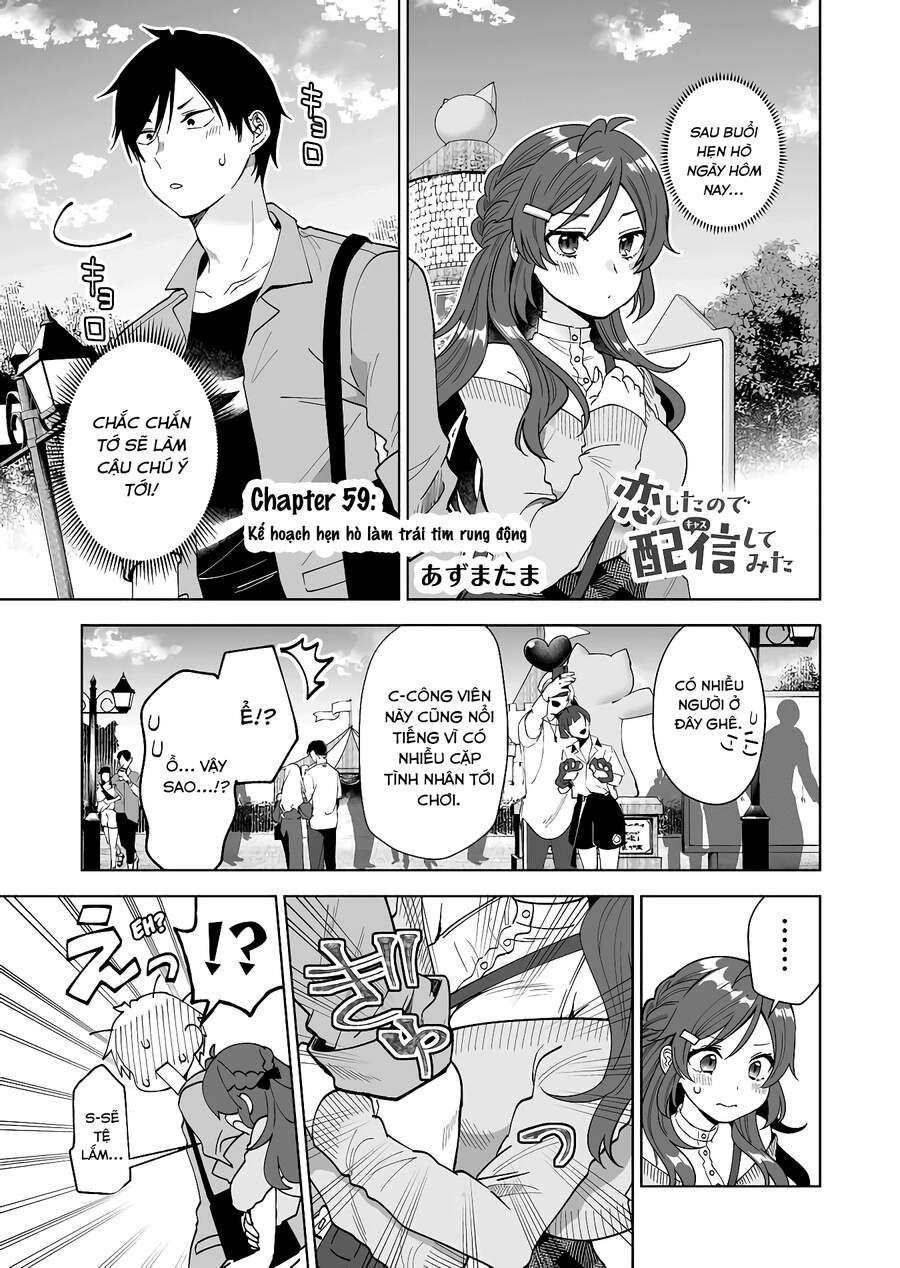 Koi Shita No De, Haishin Shite Mita Chapter 59 - Trang 2