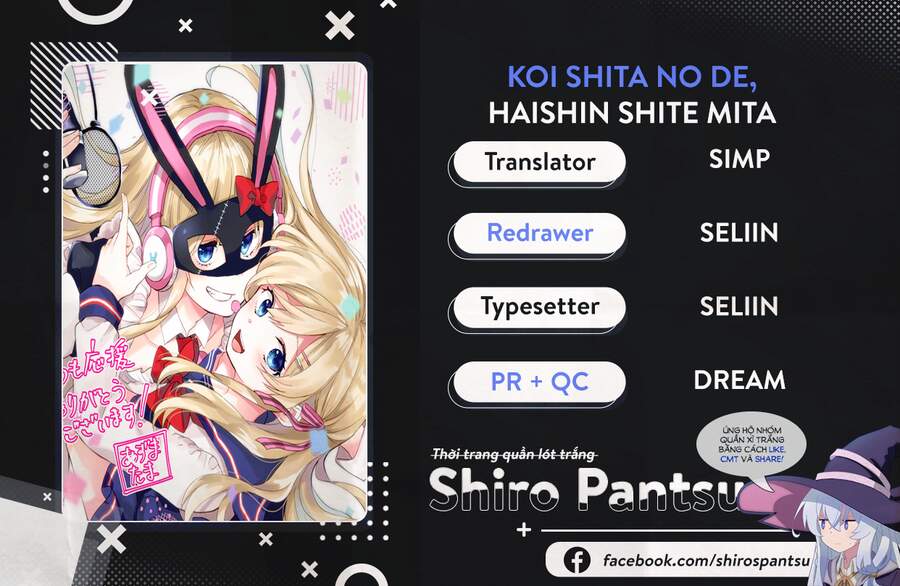 Koi Shita No De, Haishin Shite Mita Chapter 56 - Trang 2