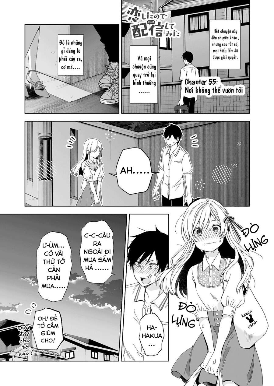 Koi Shita No De, Haishin Shite Mita Chapter 55 - Trang 2