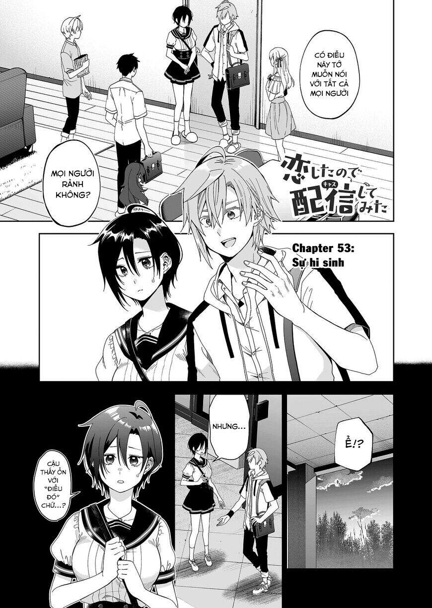 Koi Shita No De, Haishin Shite Mita Chapter 53 - Trang 2