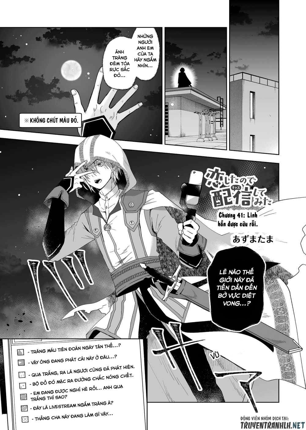 Koi Shita No De, Haishin Shite Mita Chapter 41 - Trang 2