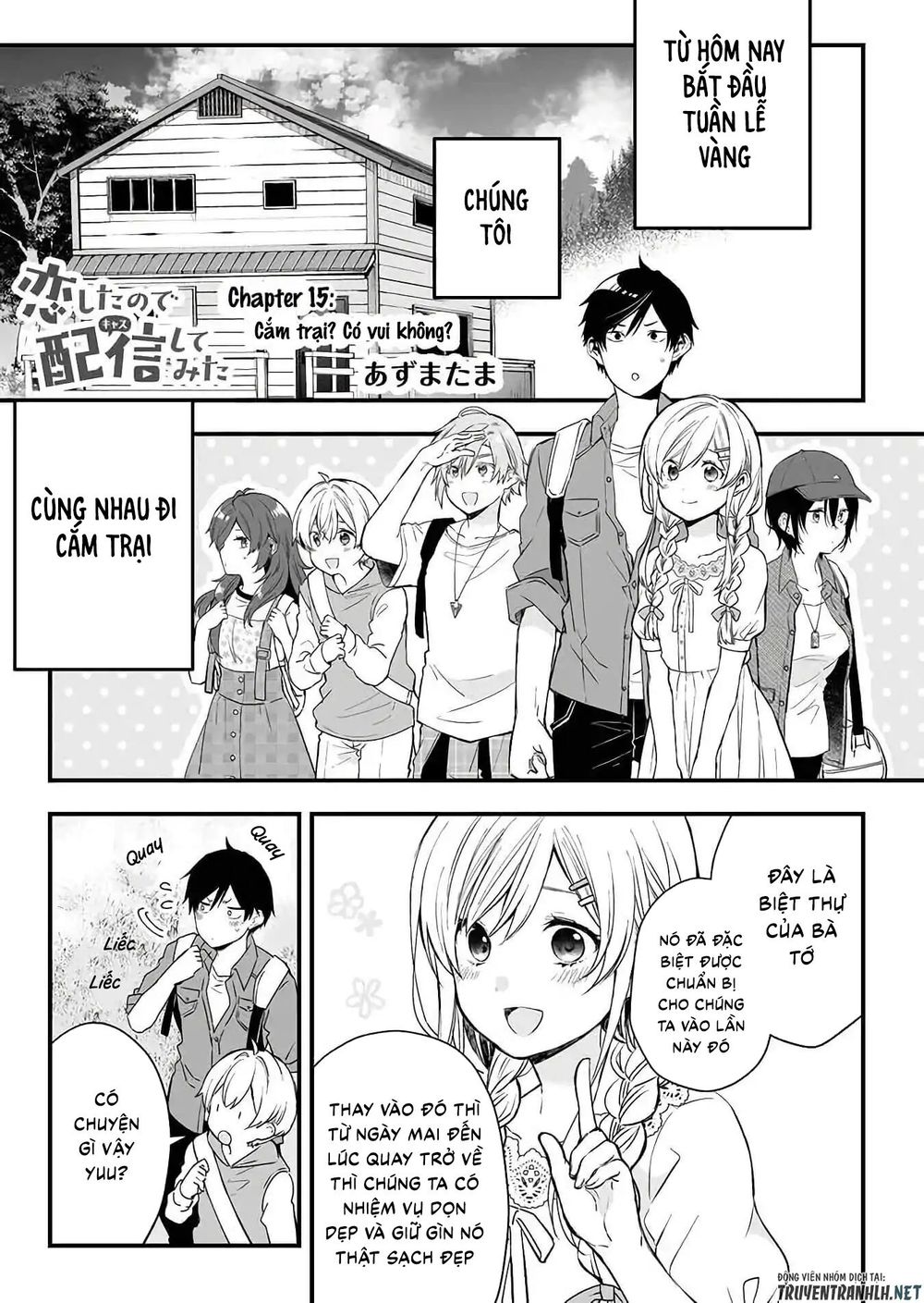 Koi Shita No De, Haishin Shite Mita Chapter 15 - Trang 2