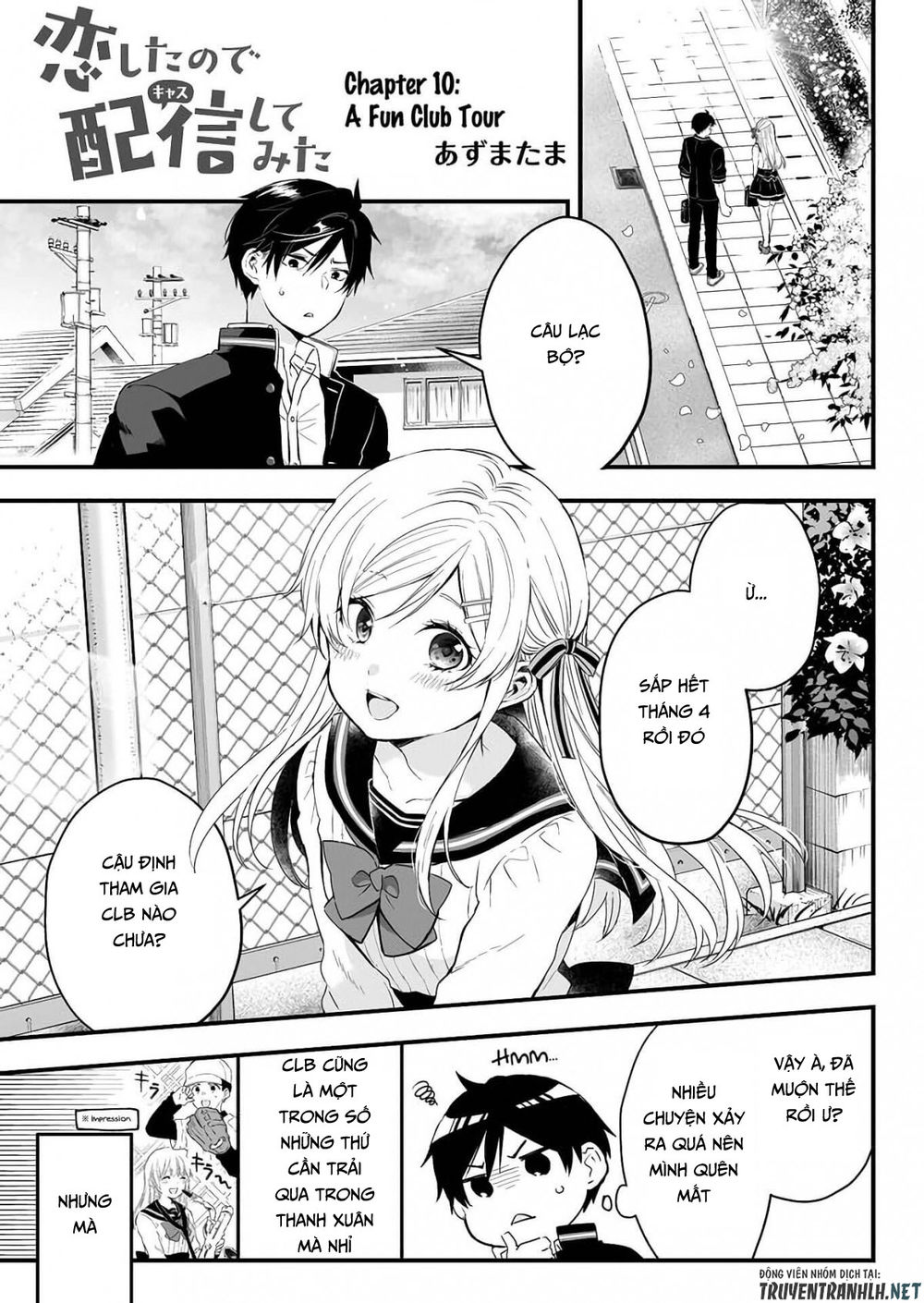 Koi Shita No De, Haishin Shite Mita Chapter 10 - Trang 2