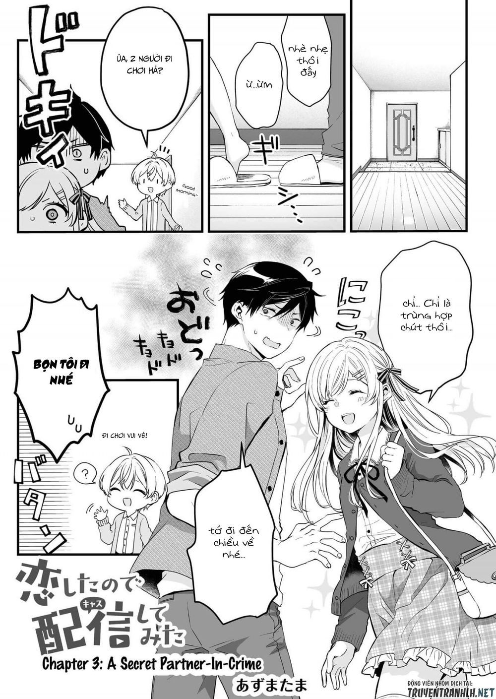 Koi Shita No De, Haishin Shite Mita Chapter 3 - Trang 2