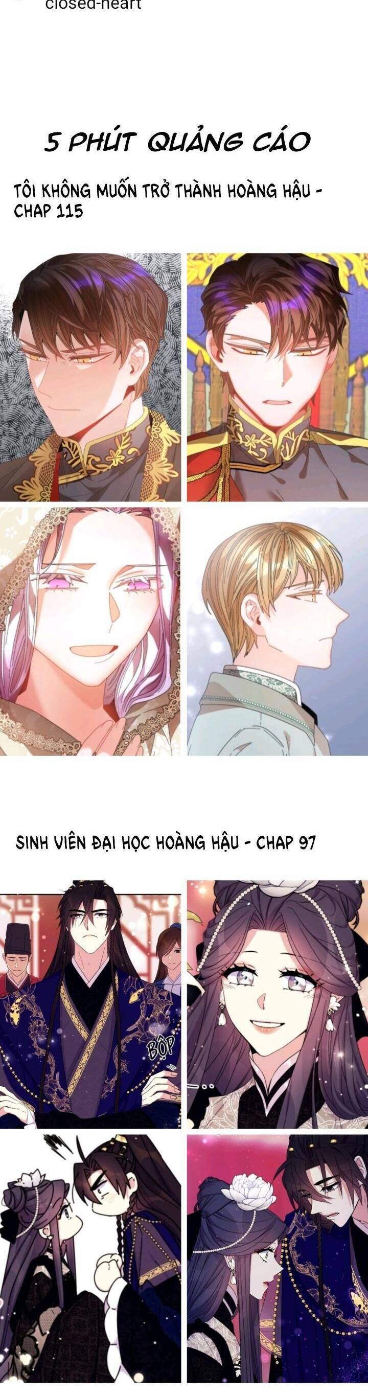 Tôi Không Muốn Trở Thành Hoàng Hậu Chapter 115 - Trang 2