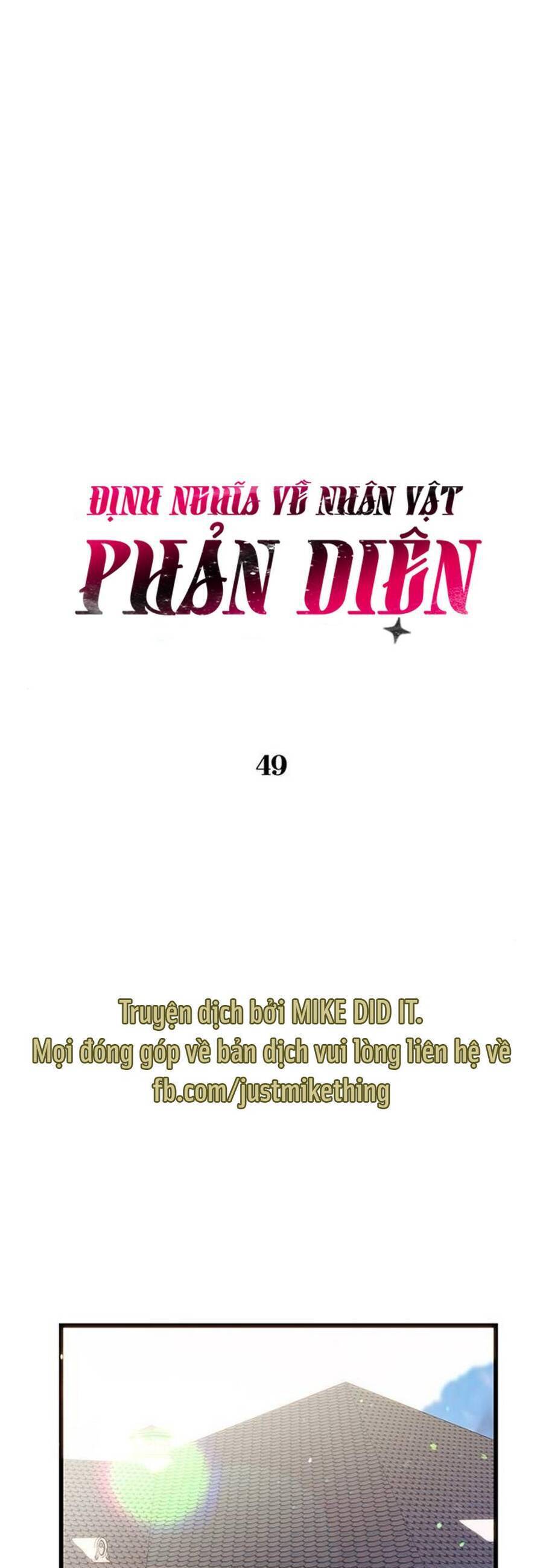 Định Nghĩa Về Nhân Vật Phản Diện Chapter 49 - Trang 2