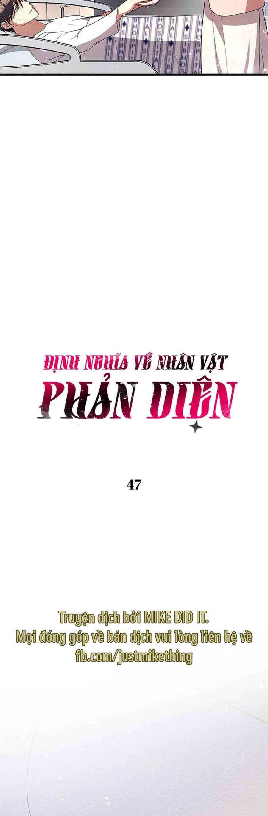 Định Nghĩa Về Nhân Vật Phản Diện Chapter 47 - Trang 2