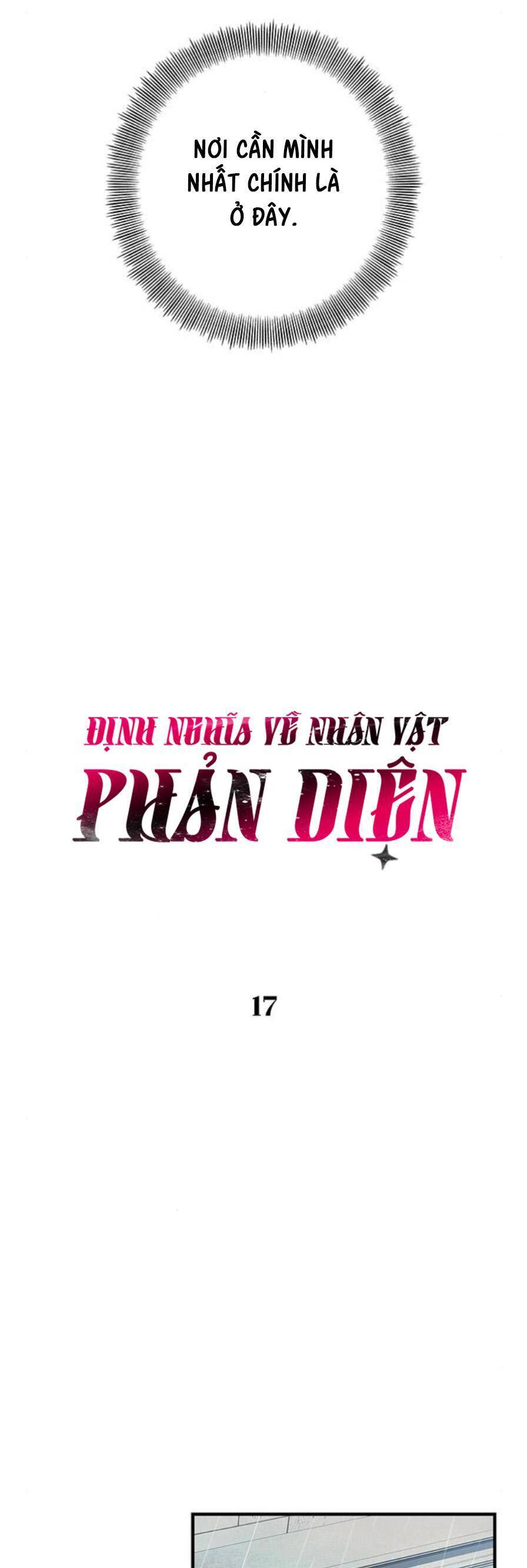 Định Nghĩa Về Nhân Vật Phản Diện Chapter 17 - Trang 2