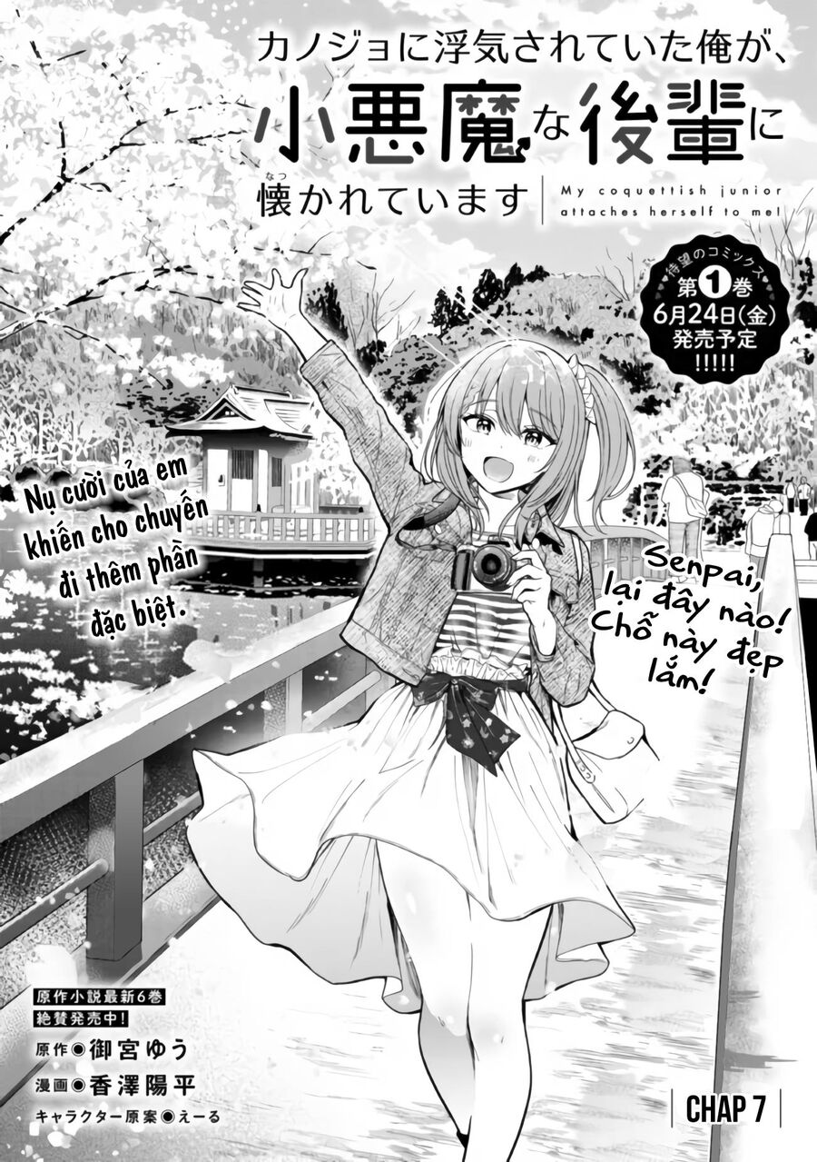 Kanojo Ni Uwaki Sareteita Ore Ga, Koakuma Na Kouhai Ni Natsukareteimasu Chapter 7 - Trang 2