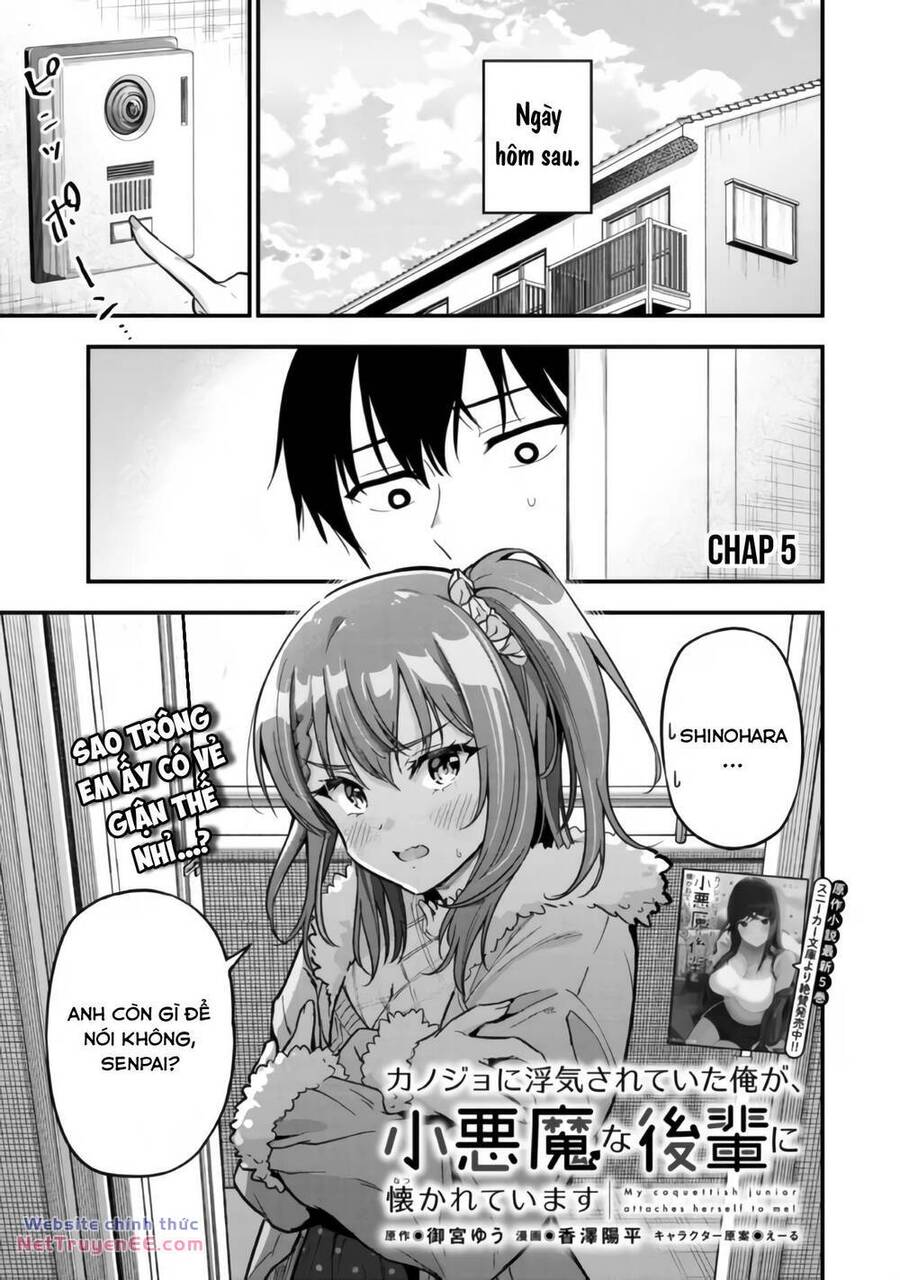 Kanojo Ni Uwaki Sareteita Ore Ga, Koakuma Na Kouhai Ni Natsukareteimasu Chapter 5 - Trang 2