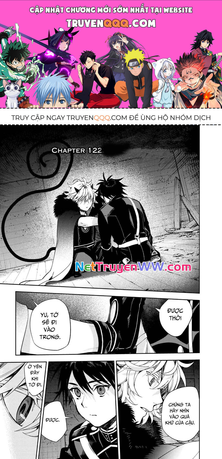 Owari No Seraph Chapter 122 - Trang 2