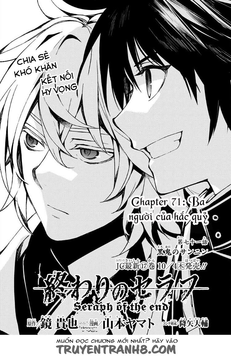 Owari No Seraph Chapter 71 - Trang 2