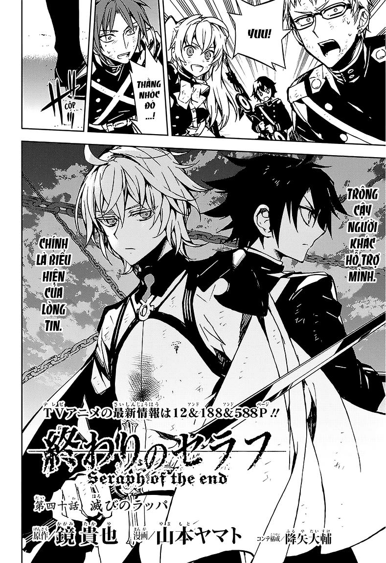 Owari No Seraph Chapter 40 - Trang 2