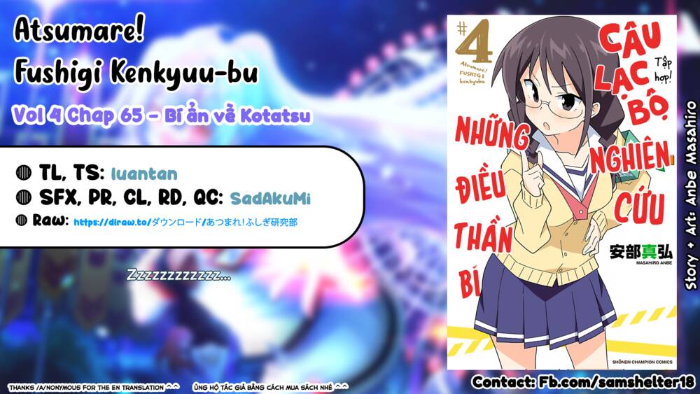 Atsumare! Fushigi Kenkyuubu Chapter 65 - Trang 2