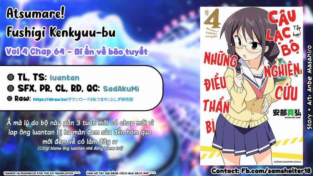 Atsumare! Fushigi Kenkyuubu Chapter 64 - Trang 2