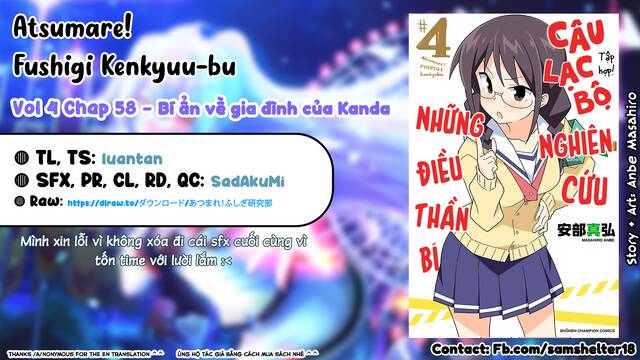 Atsumare! Fushigi Kenkyuubu Chapter 58 - Trang 2