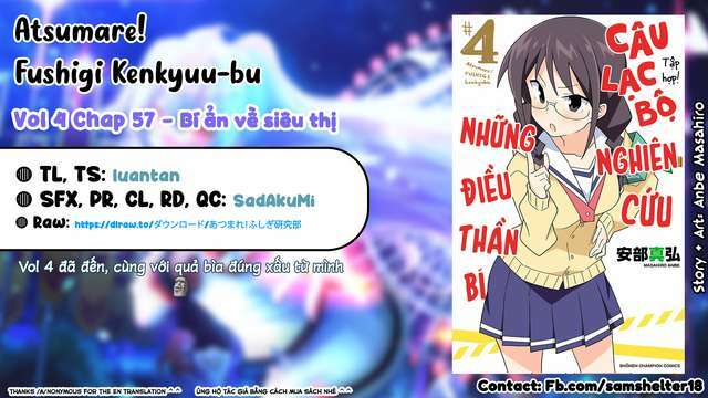 Atsumare! Fushigi Kenkyuubu Chapter 57 - Trang 2