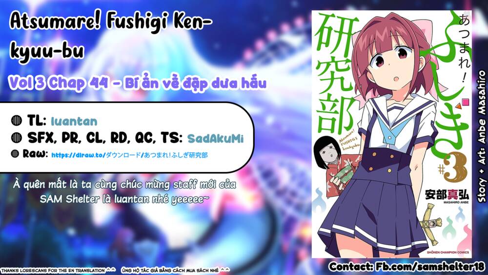 Atsumare! Fushigi Kenkyuubu Chapter 44 - Trang 2