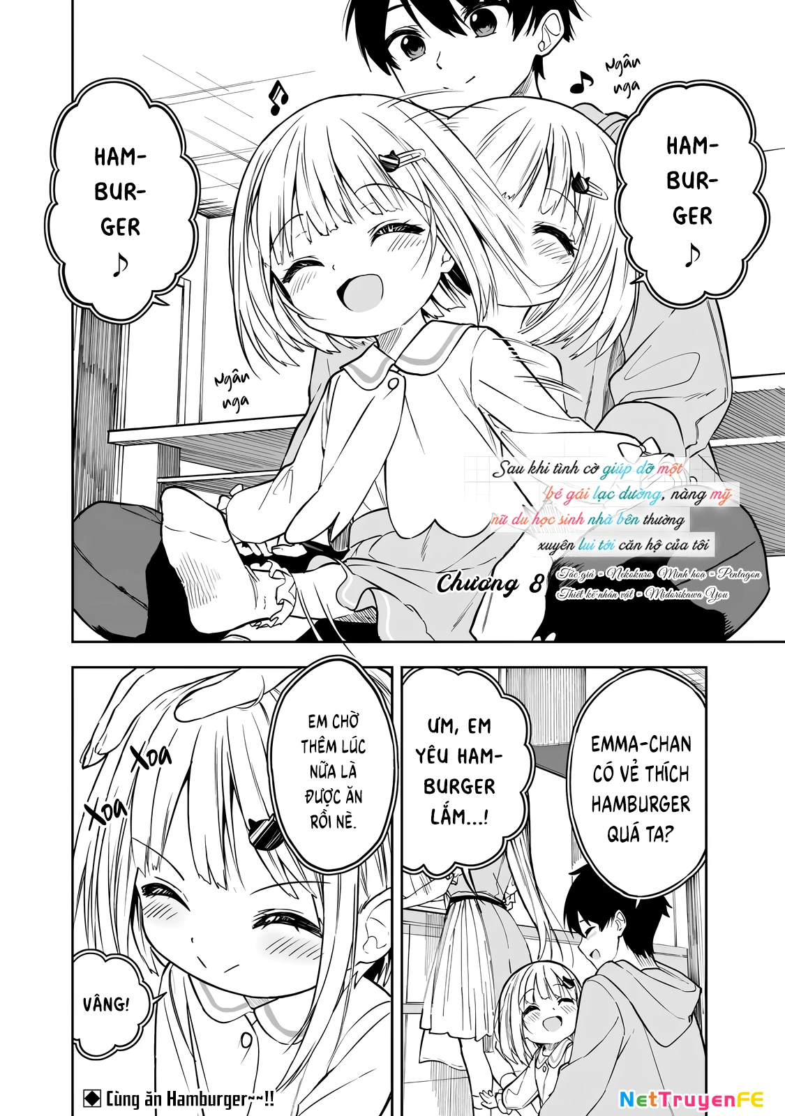 Maigo Ni Natteita Youjo Wo Tasuketara, Otonari Ni Sumu Bishoujo Ryuugakusei Ga Ie Ni Asobi Ni Kuru You Ni Natta Ken Nitsuite Chapter 8 - Trang 2