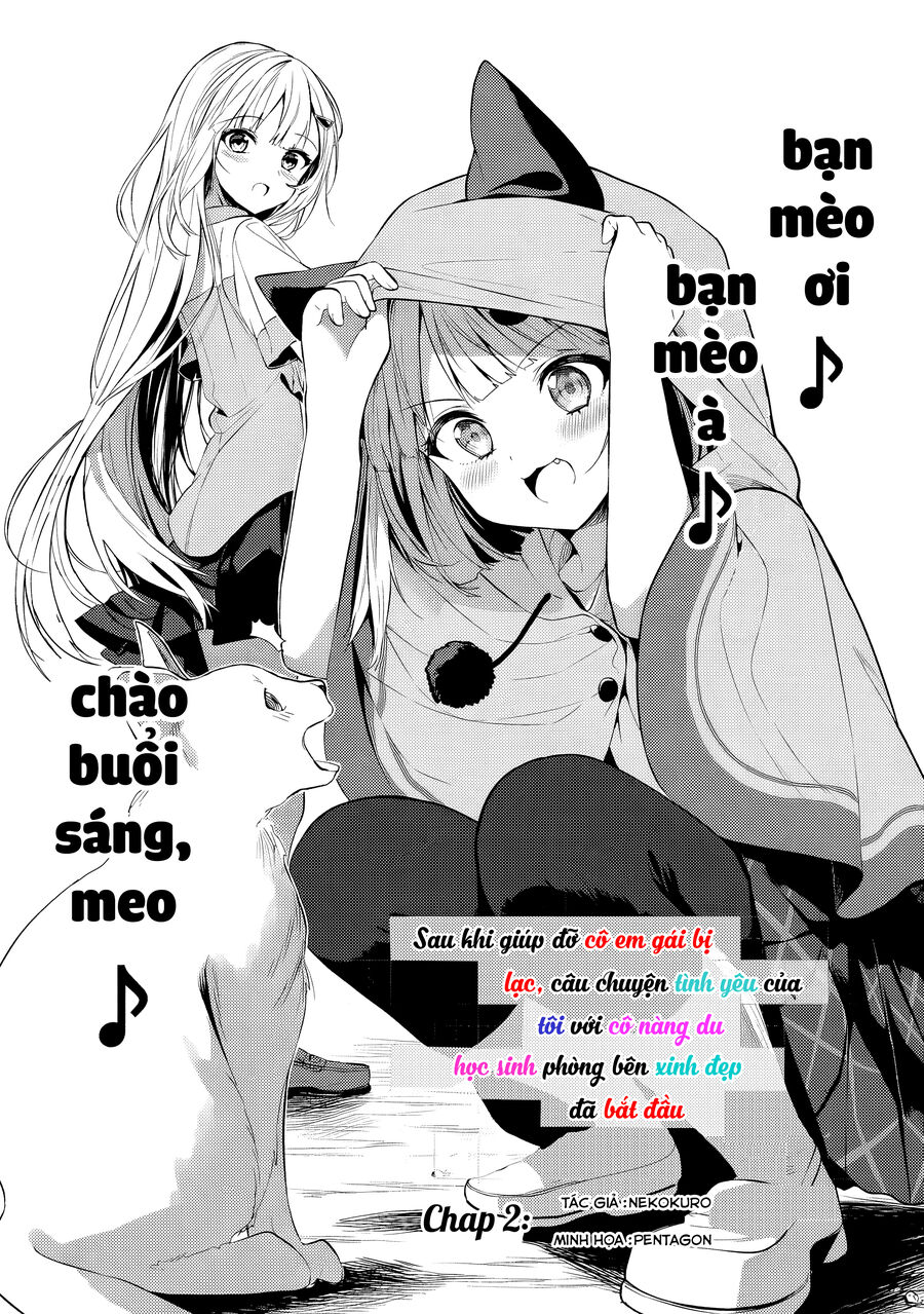 Maigo Ni Natteita Youjo Wo Tasuketara, Otonari Ni Sumu Bishoujo Ryuugakusei Ga Ie Ni Asobi Ni Kuru You Ni Natta Ken Nitsuite Chapter 2 - Trang 2