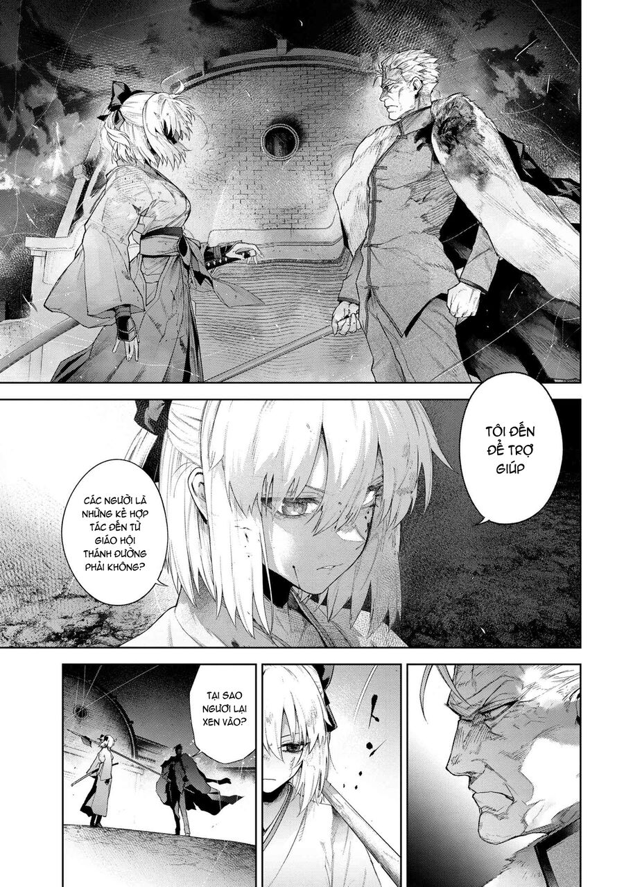 Fate/Type Redline – Truyền Kỳ Về Chén Thánh Đế Đô Chapter 21.1 - Trang 2