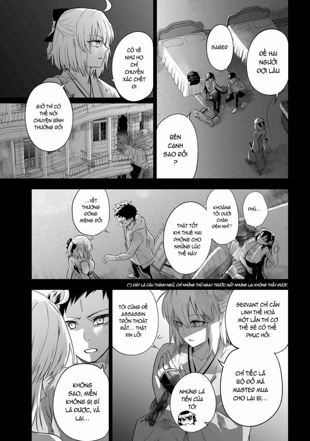 Fate/Type Redline – Truyền Kỳ Về Chén Thánh Đế Đô Chapter 10.2 - Trang 2