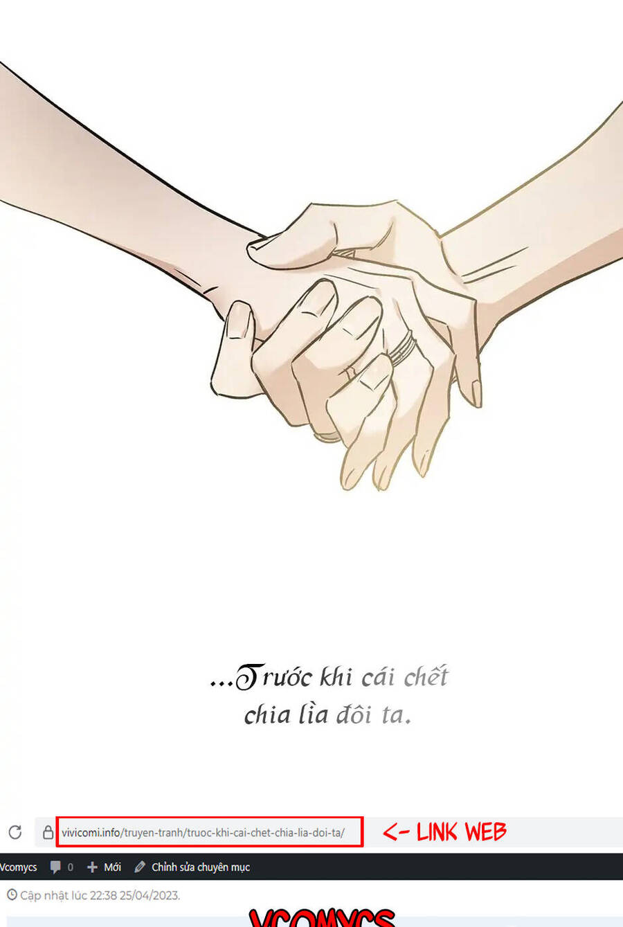Trước Khi Cái Chết Chia Lìa Đôi Ta Chapter 76 - Trang 2
