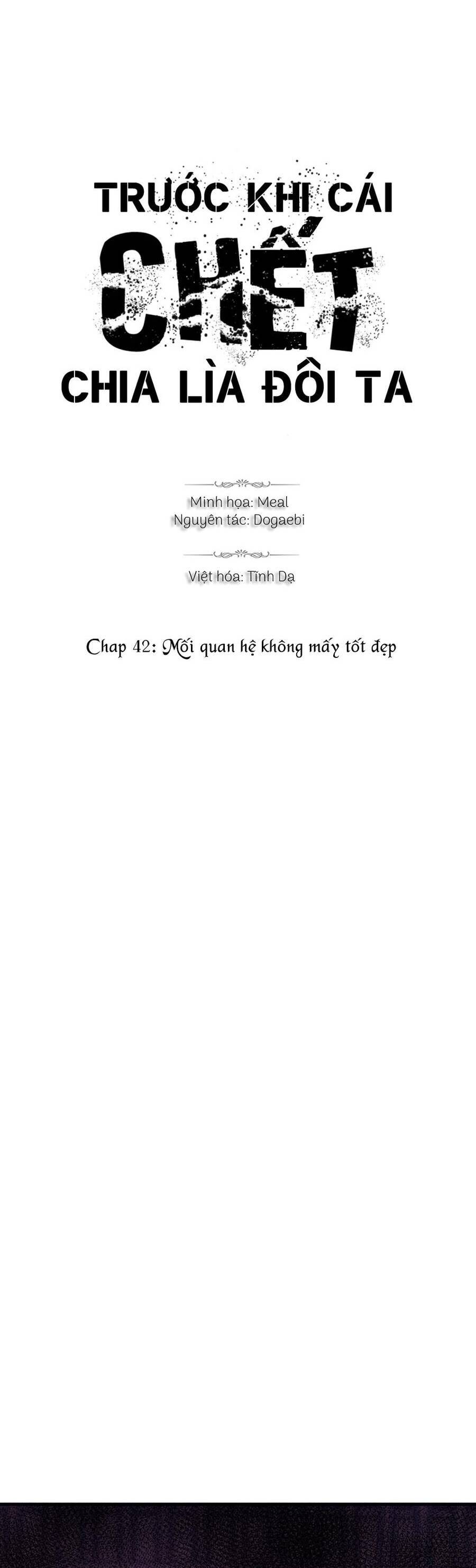 Trước Khi Cái Chết Chia Lìa Đôi Ta Chapter 42 - Trang 2