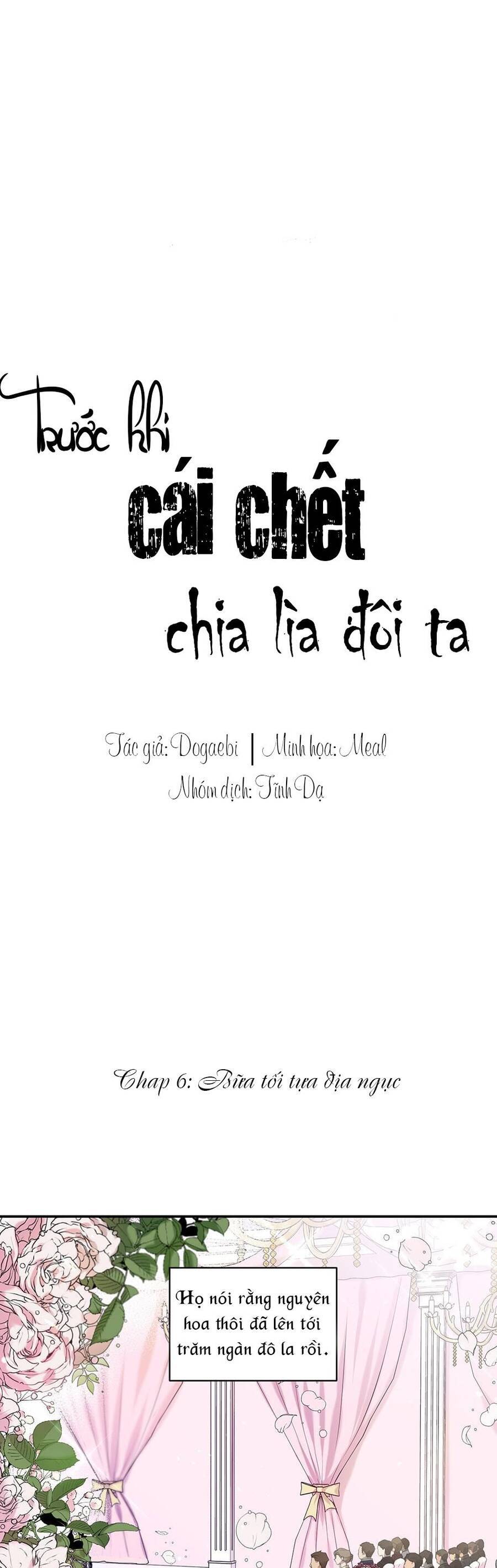 Trước Khi Cái Chết Chia Lìa Đôi Ta Chapter 6 - Trang 2