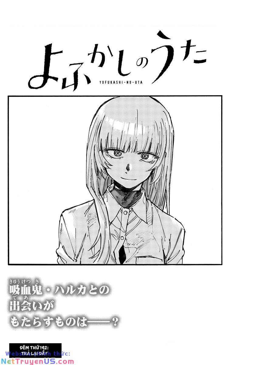 Yofukashi No Uta Chapter 142 - Trang 2