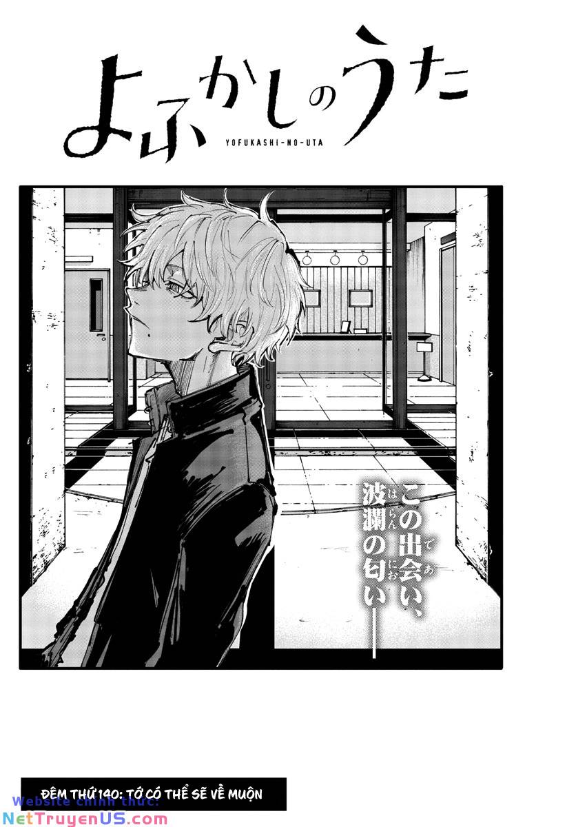 Yofukashi No Uta Chapter 140 - Trang 2