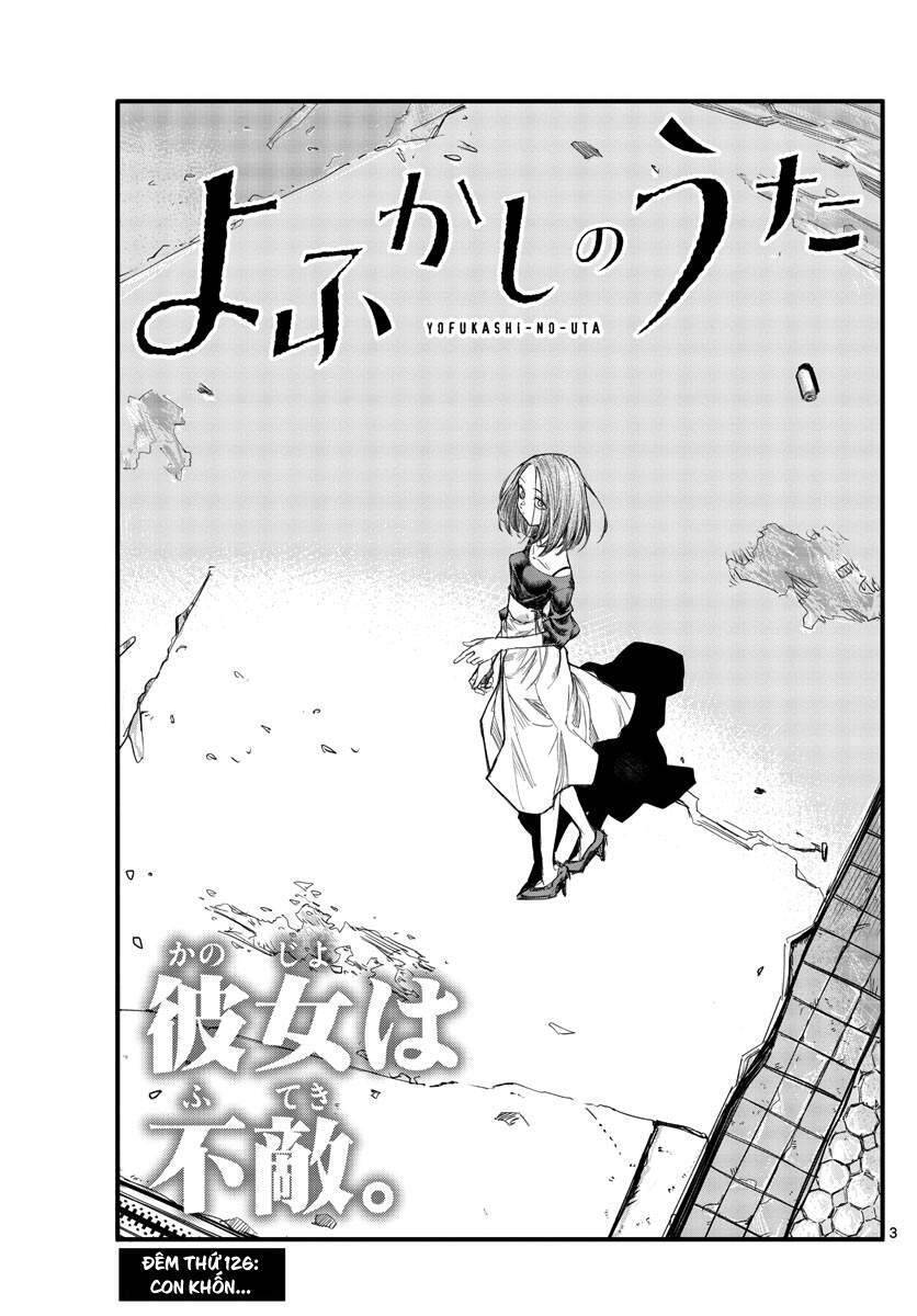 Yofukashi No Uta Chapter 126 - Trang 2