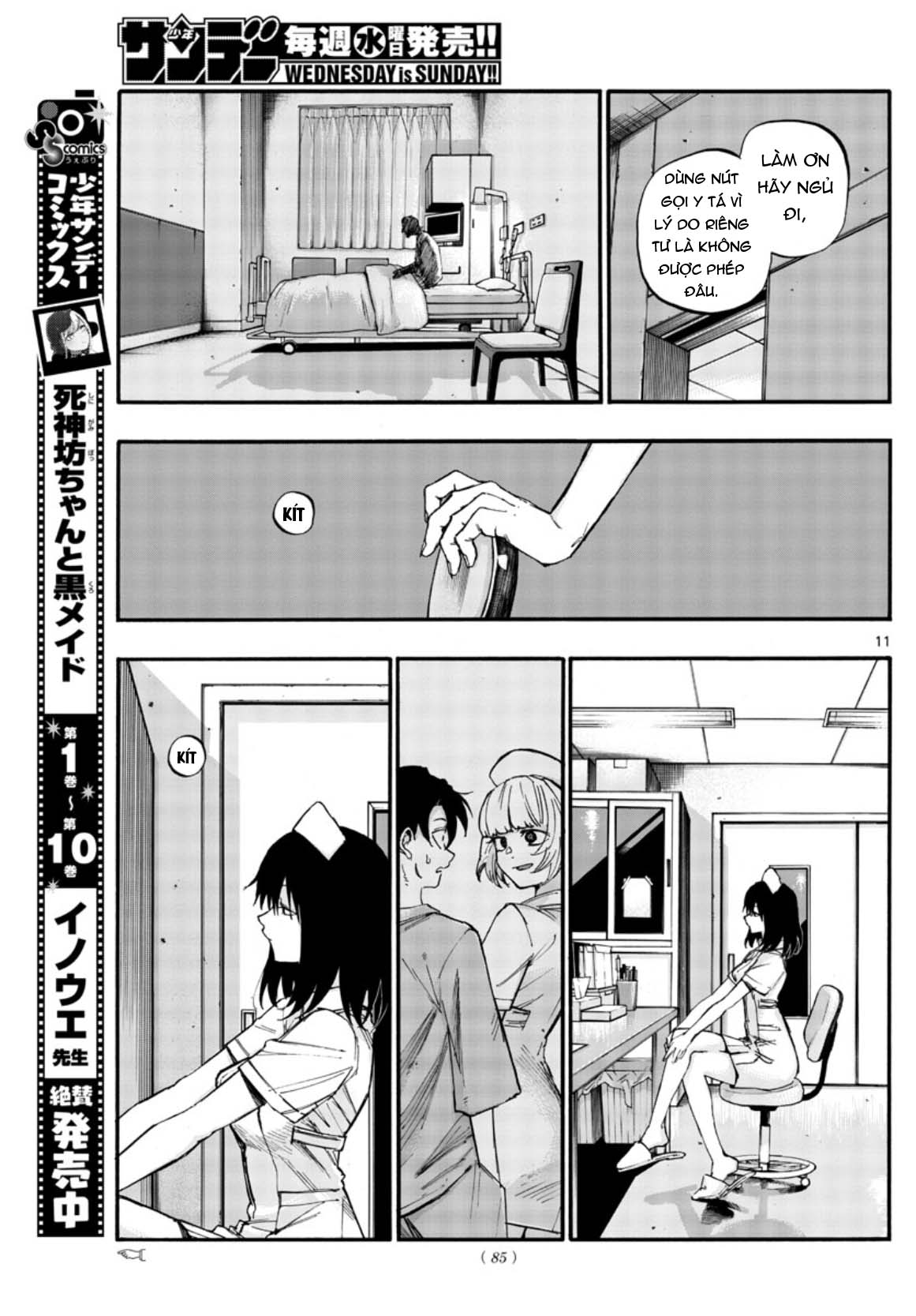 Yofukashi No Uta Chapter 58 - Trang 2