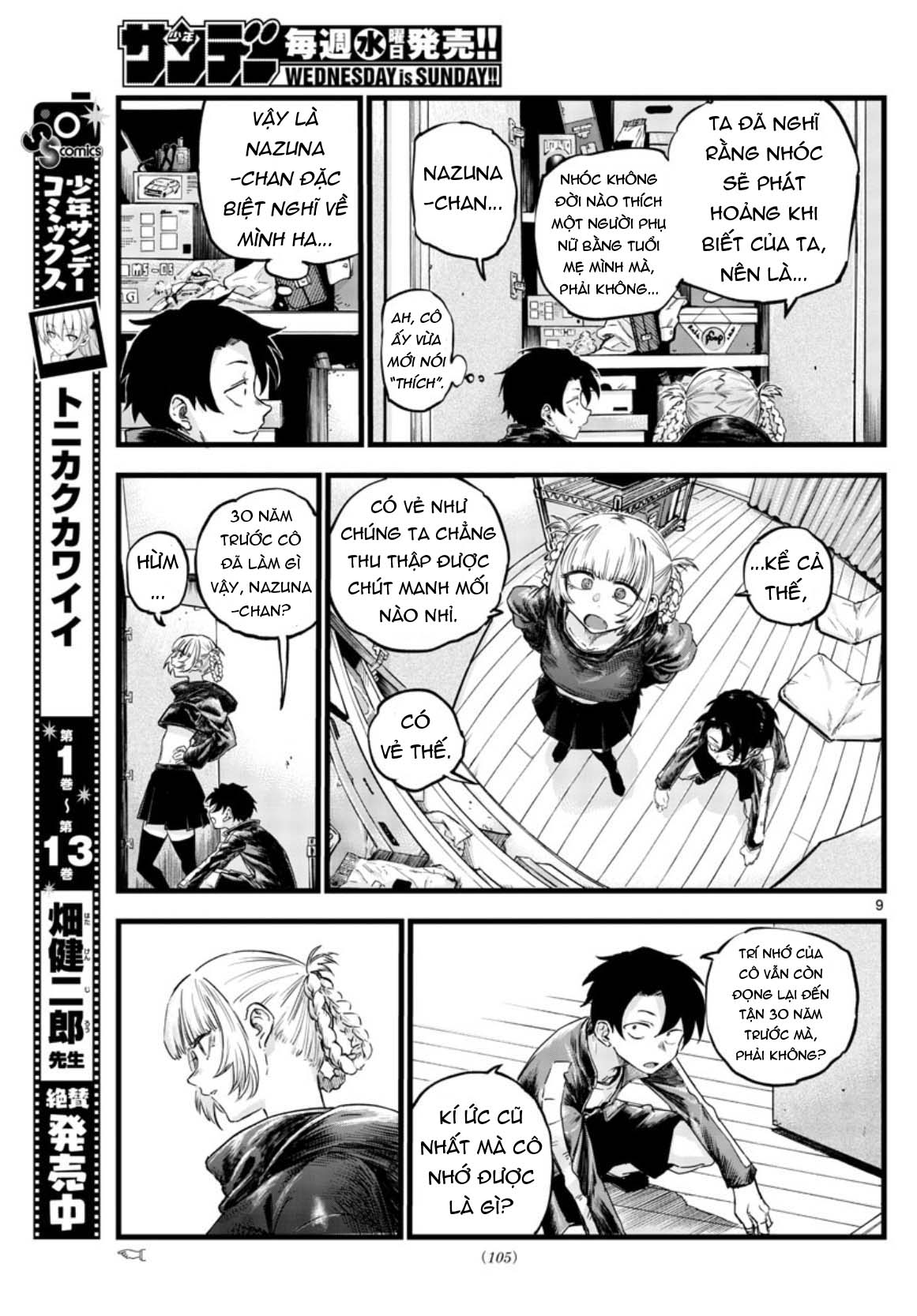 Yofukashi No Uta Chapter 57 - Trang 2