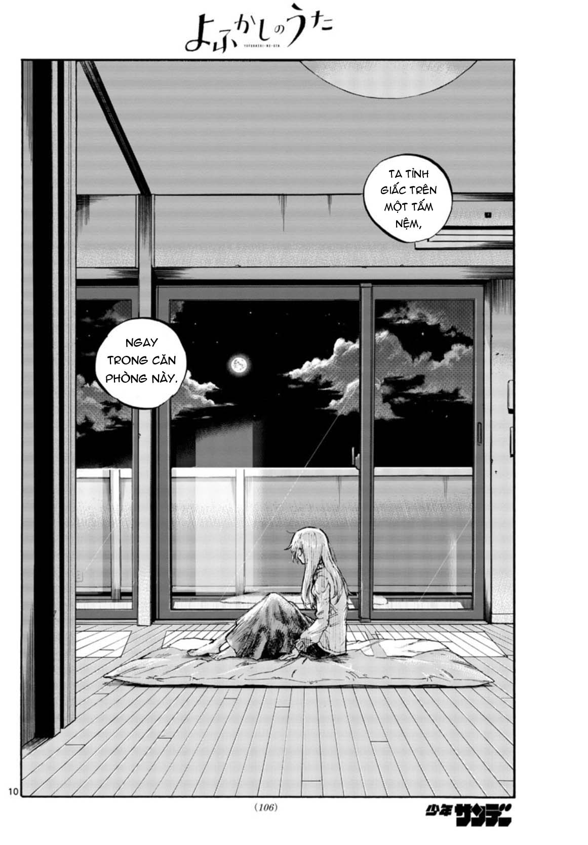 Yofukashi No Uta Chapter 57 - Trang 2