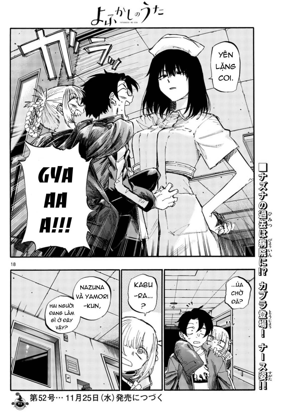 Yofukashi No Uta Chapter 57 - Trang 2