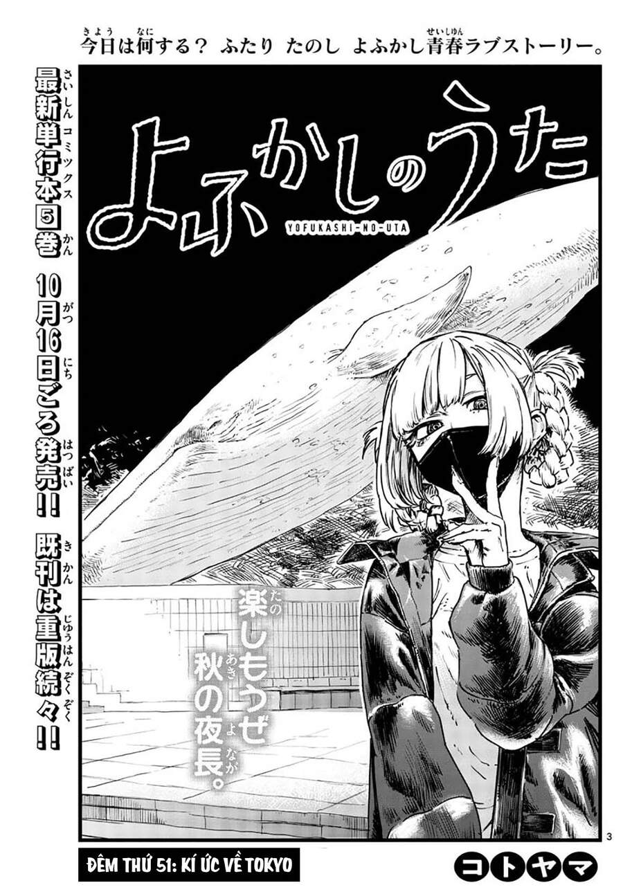 Yofukashi No Uta Chapter 51 - Trang 2