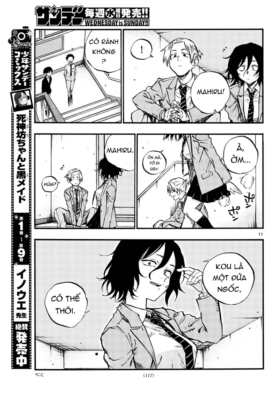 Yofukashi No Uta Chapter 50 - Trang 2