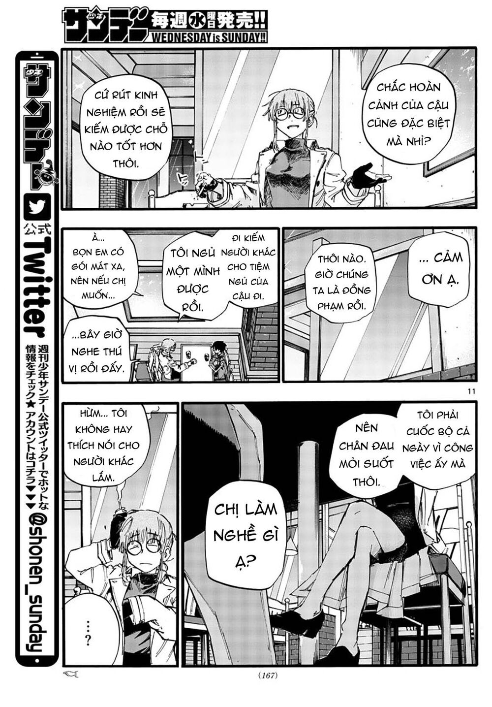 Yofukashi No Uta Chapter 36 - Trang 2