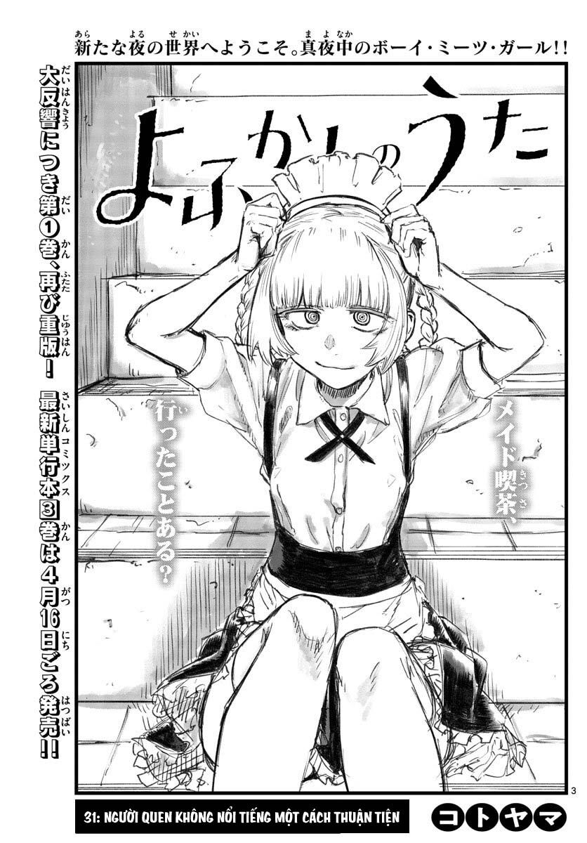 Yofukashi No Uta Chapter 31 - Trang 2