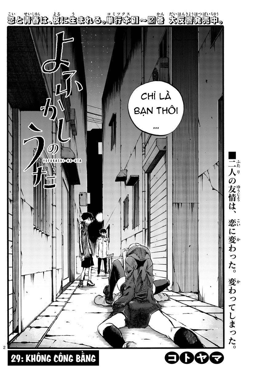 Yofukashi No Uta Chapter 29 - Trang 2