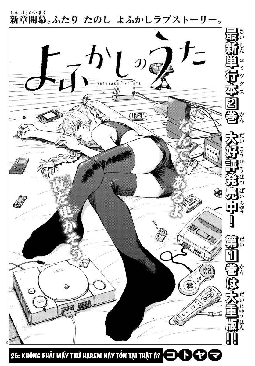 Yofukashi No Uta Chapter 26 - Trang 2