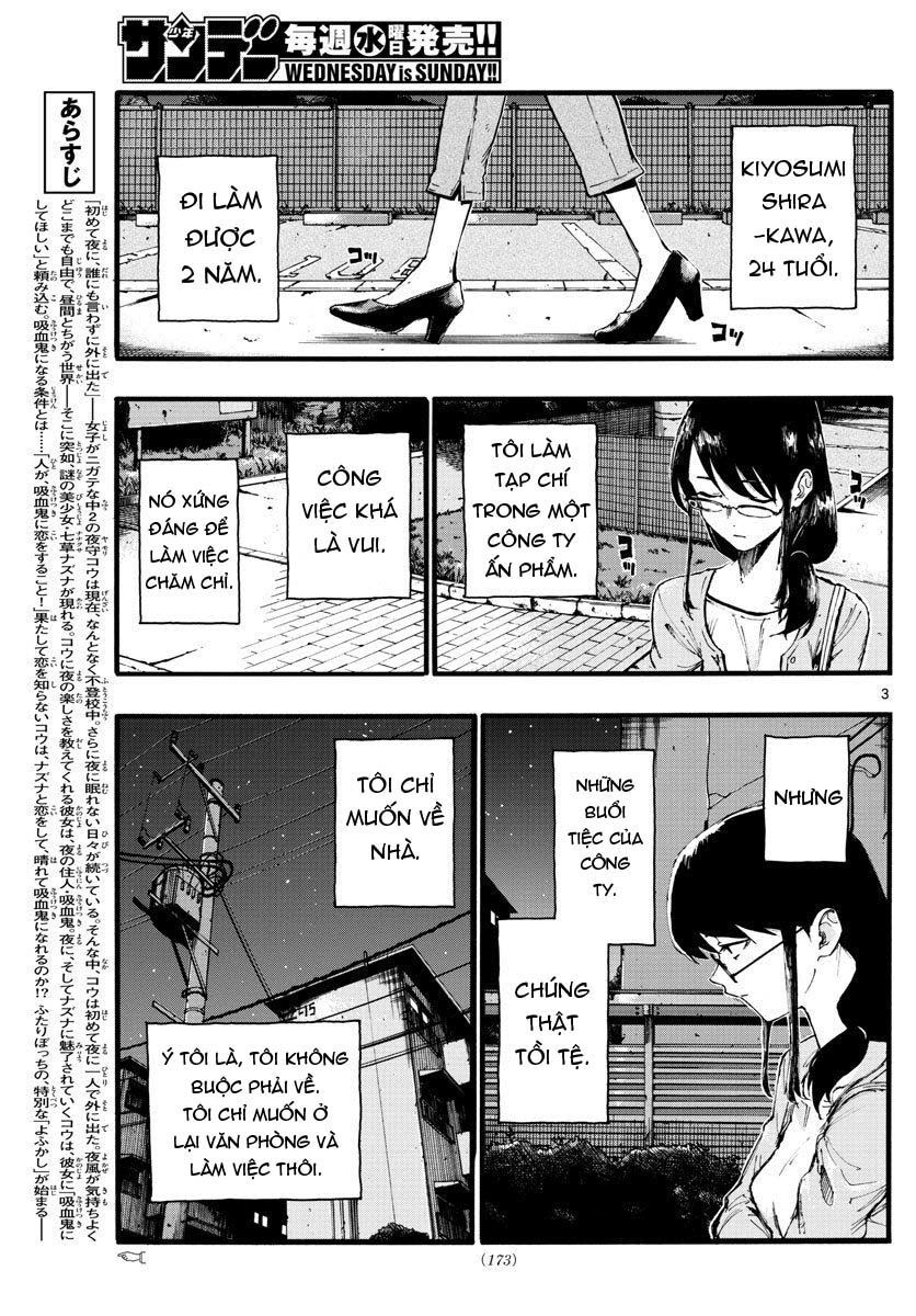 Yofukashi No Uta Chapter 16 - Trang 2