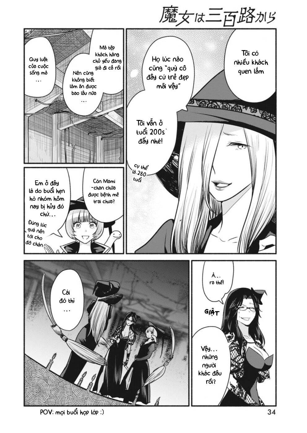 Majo Wa Mioji Kara Chapter 4 - Trang 2