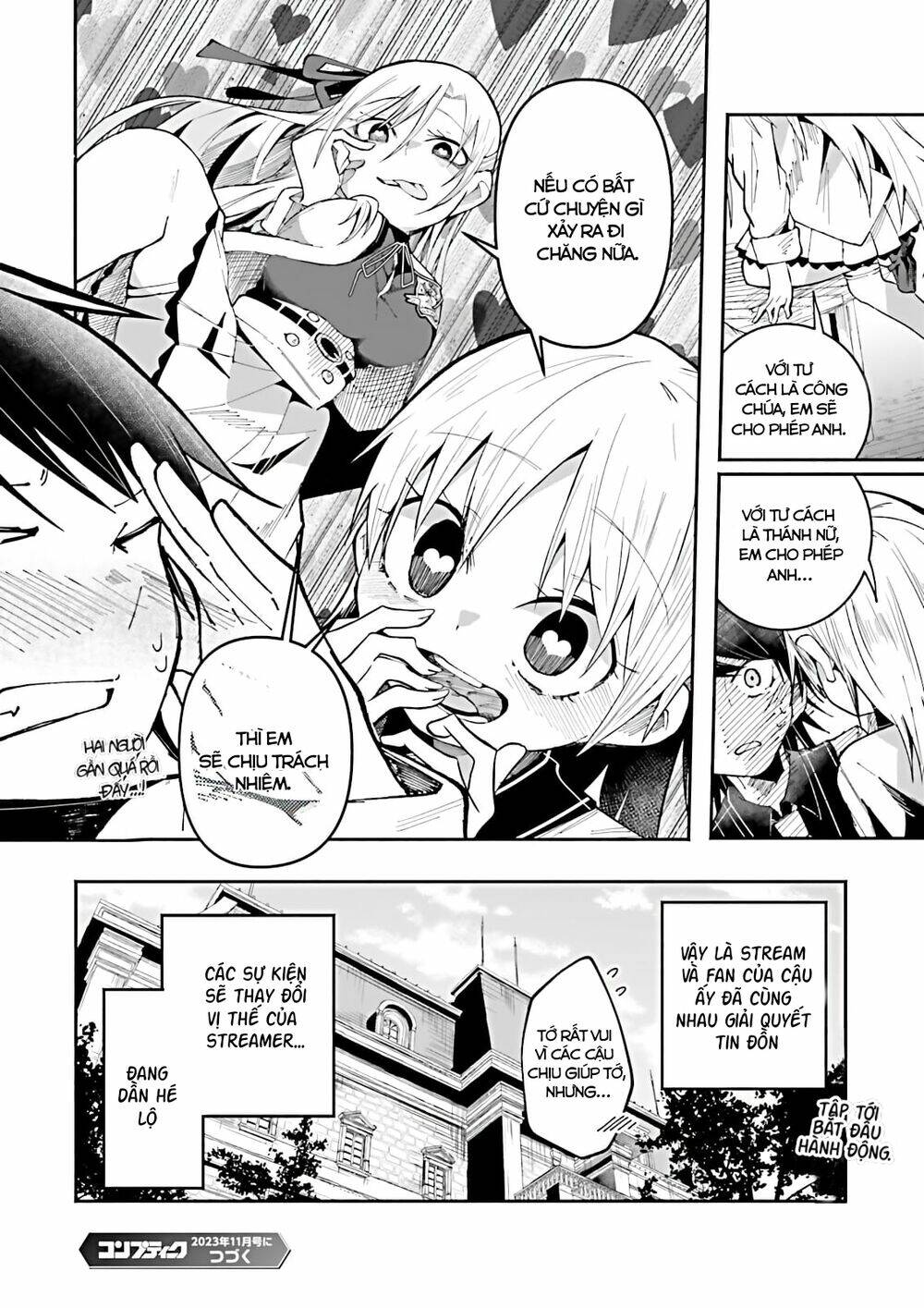 Isekai De Haishin Katsudou Wo Shitara Tairyou No Yandere Shinja Wo Umidashite Shimatta Ken Chapter 17 - Trang 2