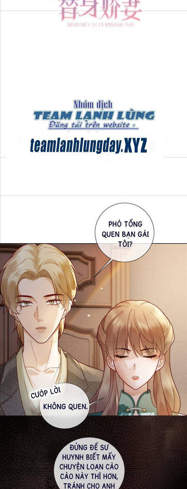 Tổng Tài Tỷ Phú Chỉ Sủng Cô Vợ Thế Thân Chapter 55 - Trang 2