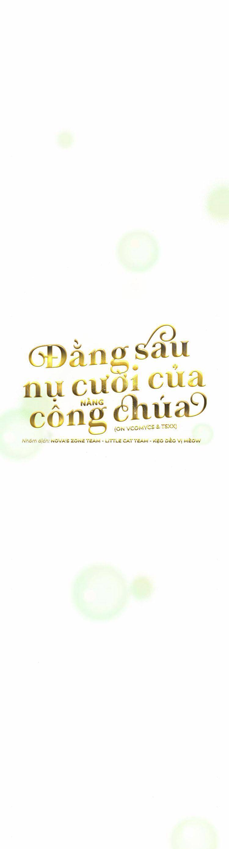 Đằng Sau Nụ Cười Của Nàng Công Chúa Chapter 15 - Trang 2