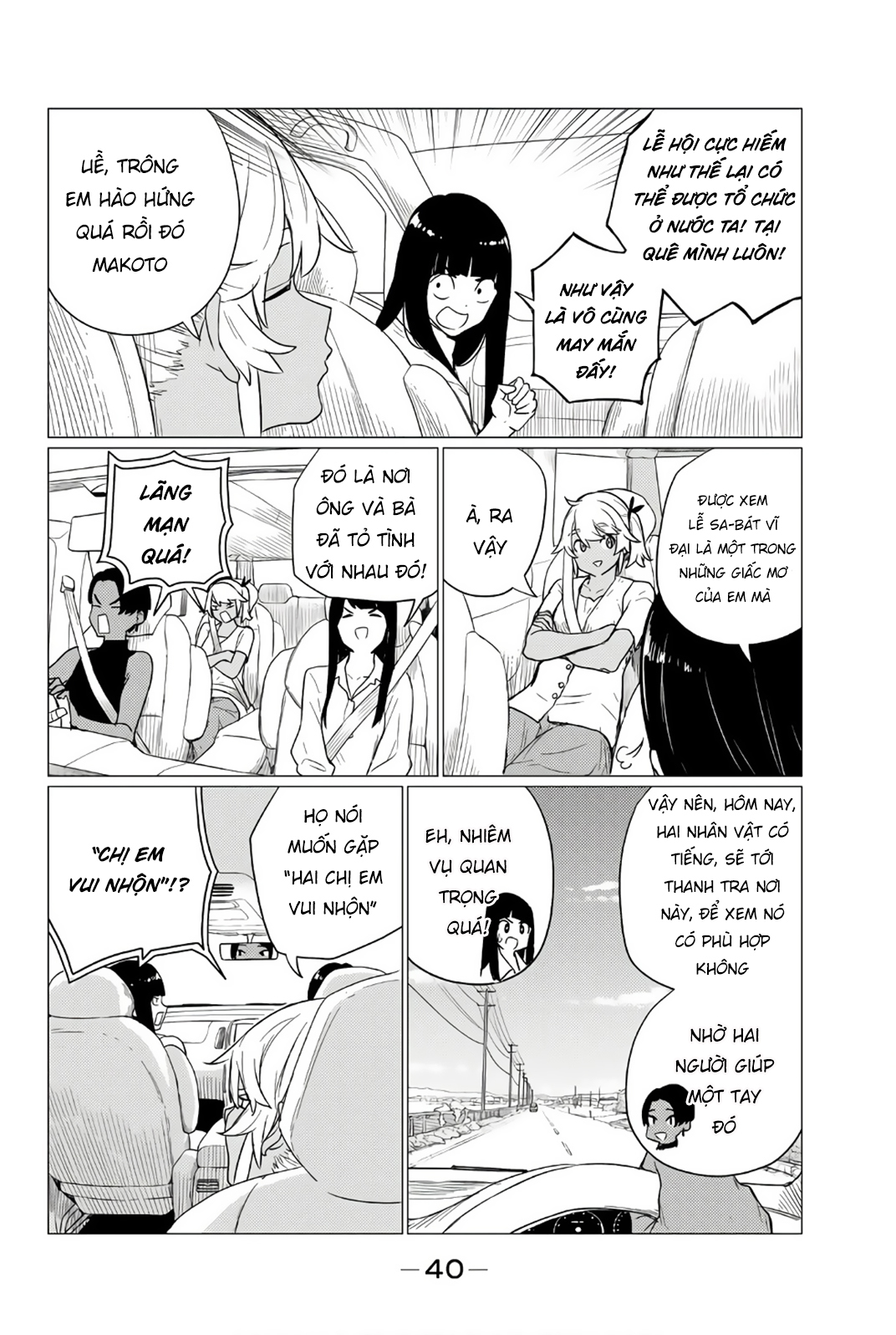 Flying Witch Chapter 75 - Trang 2